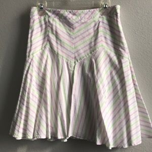 Loft A-Line Multi Skirt